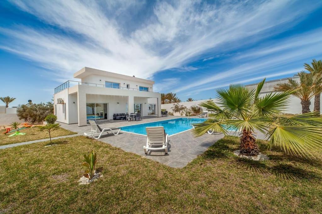 Dar Meryem Villa Piscine Sans Vis-A-Vis Djerba Midoun Eksteriør billede